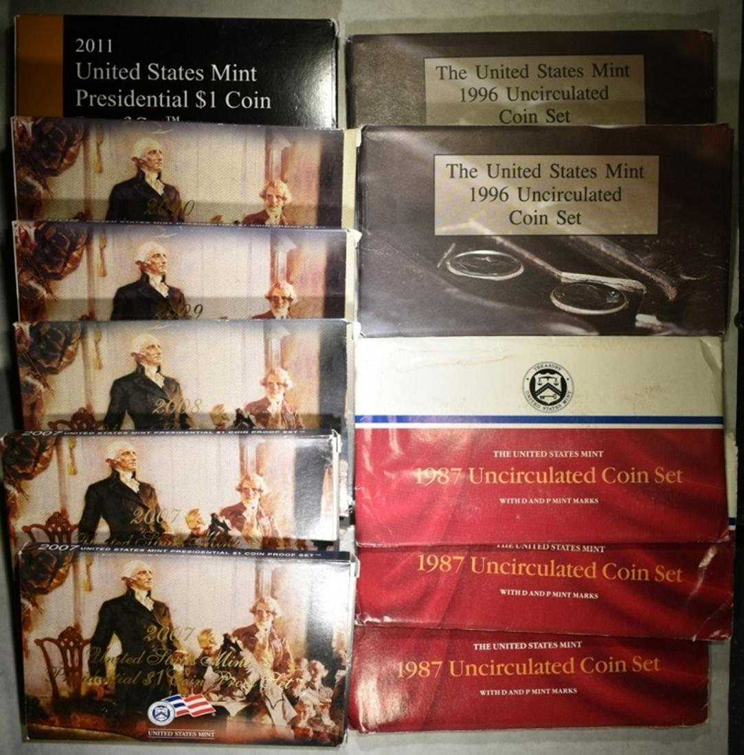 MINT AND PROOF SET LOT: (1 of 5)