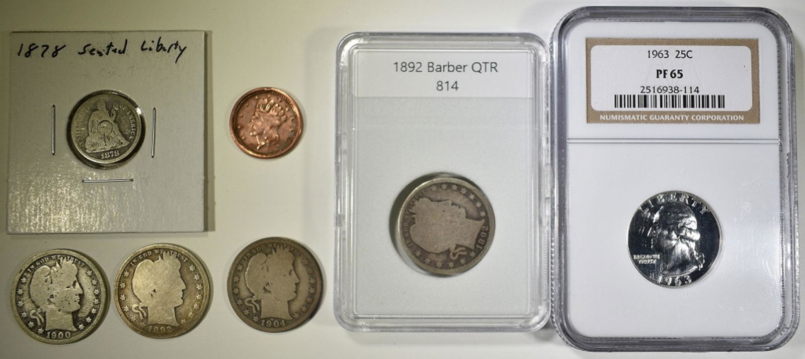 MIXED COIN LOT: (1 of 2)