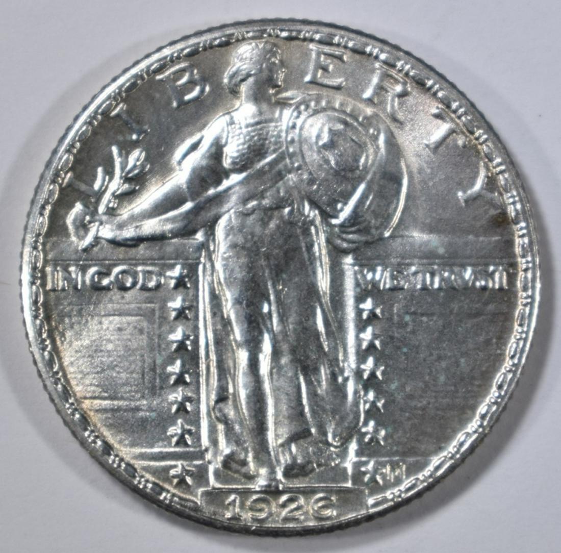 1926 STANDING LIBERTY QUARTER CH/GEM BU (1 of 2)