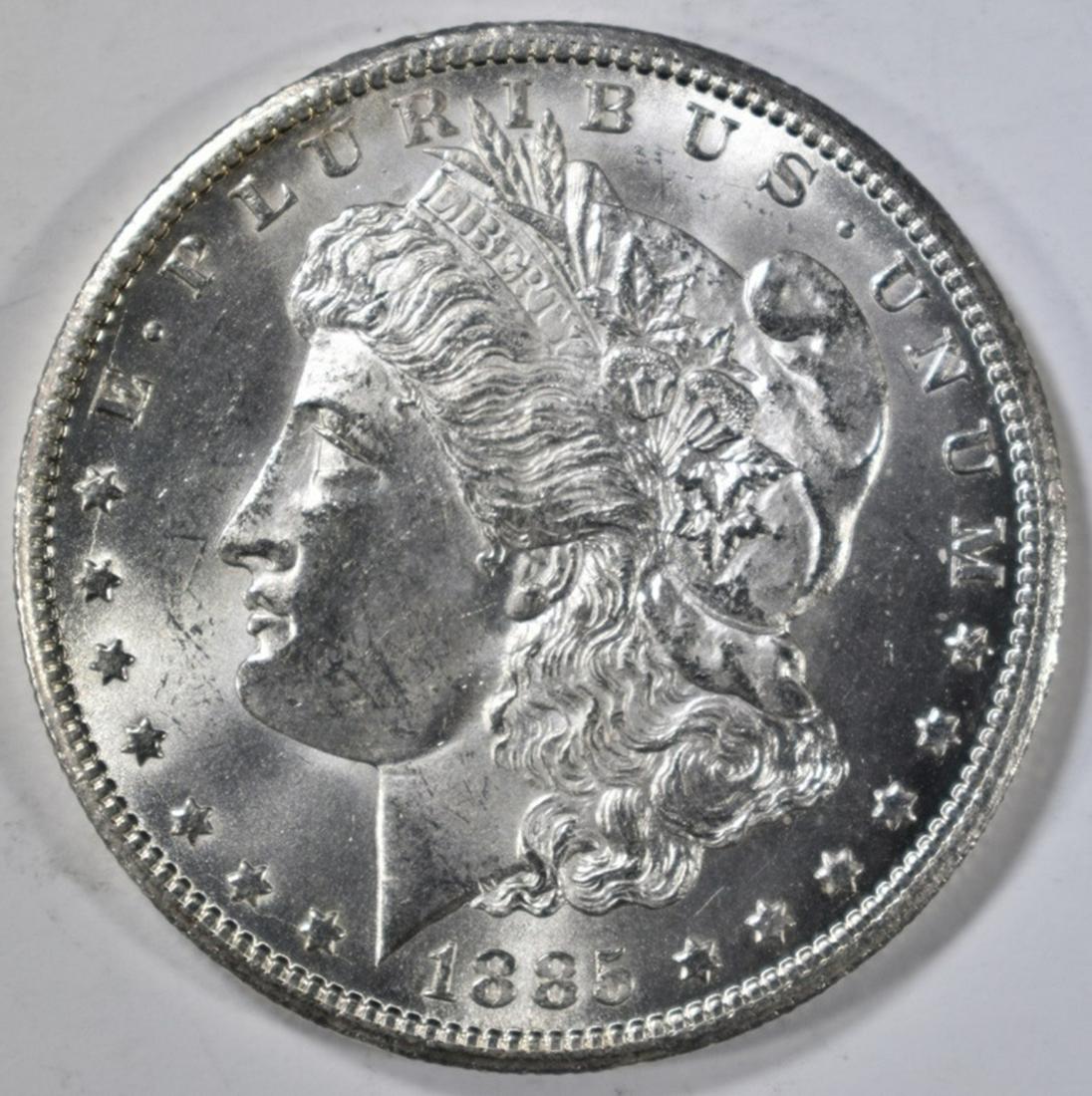 1885-CC MORGAN DOLLAR  BU (1 of 2)
