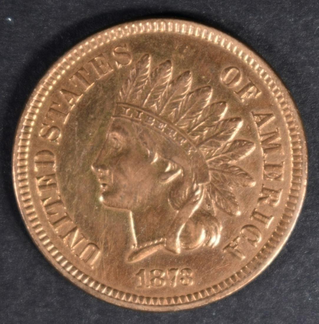 1873 CLOSED 3 INDIAN HEAD CENT AU/BU (1 of 2)