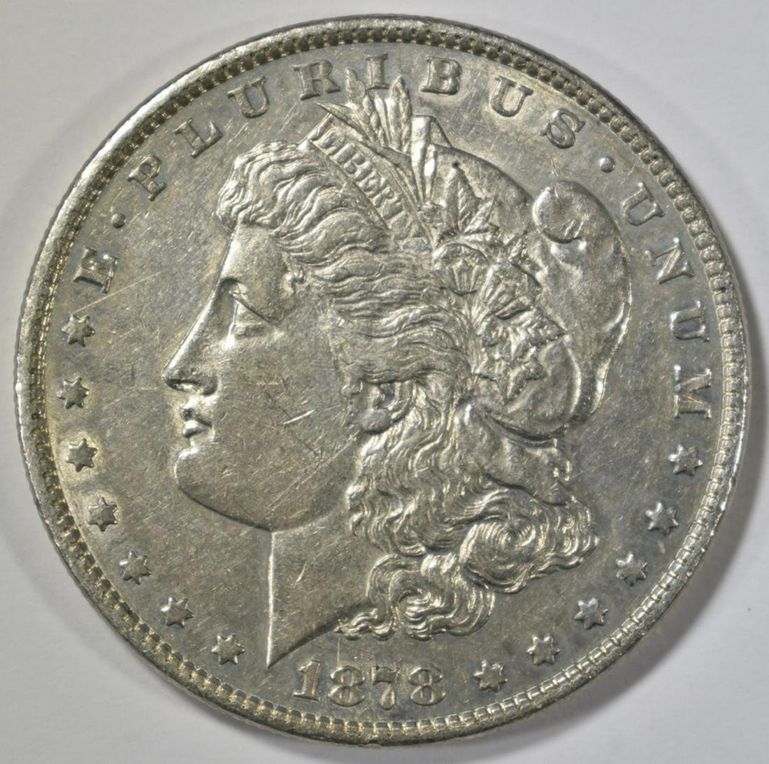 1878 7TF REV OF 79 MORGAN DOLLAR AU (1 of 2)