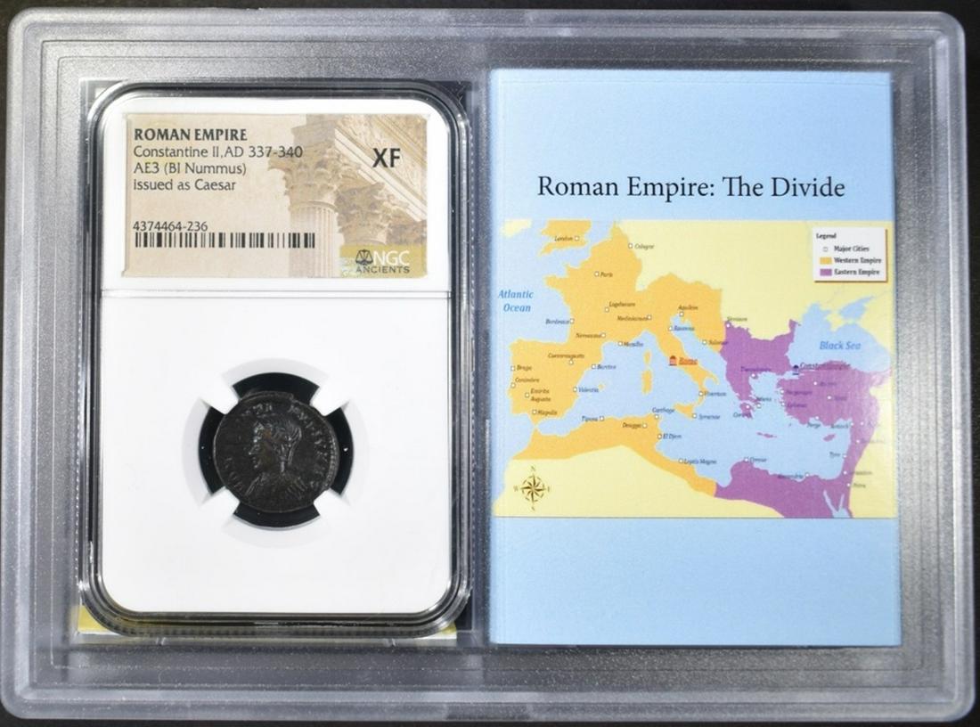 AD 337-340 CONSTANTINE II  NGC XF (1 of 6)