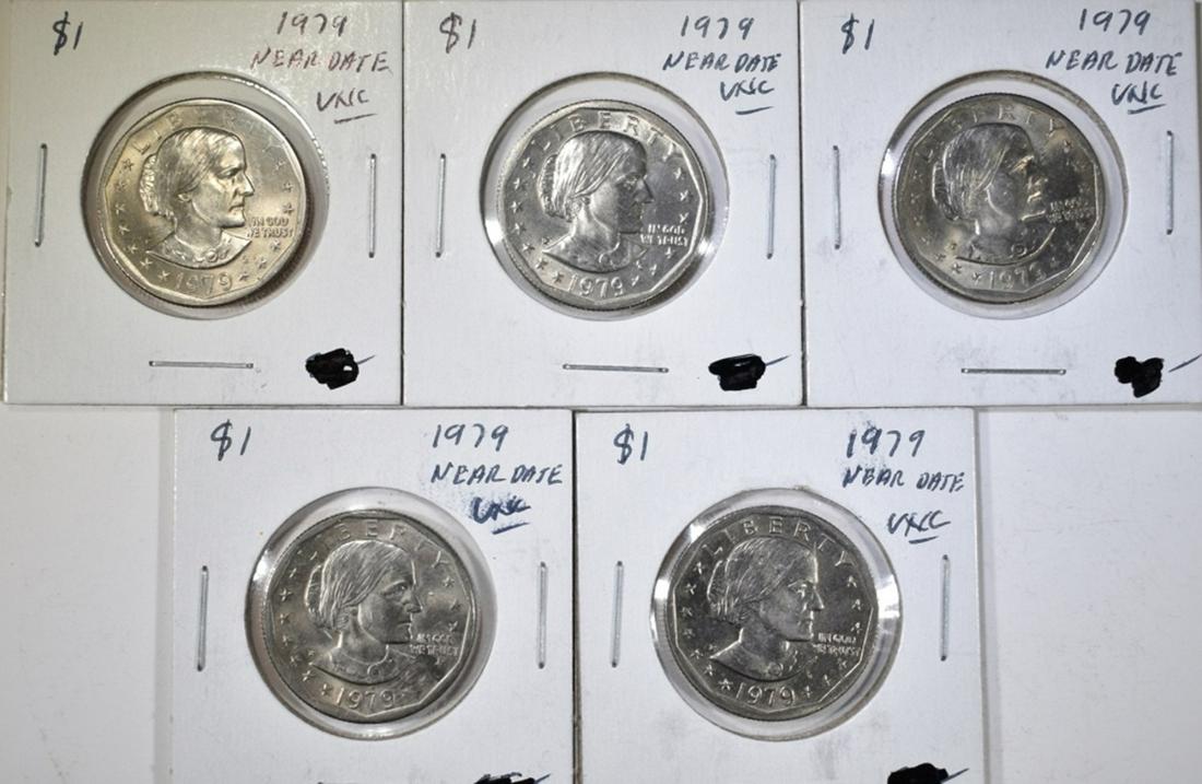 5-1979 NEAR DATE SUSAN B. ANTHONY DOLLARS BU (1 of 2)