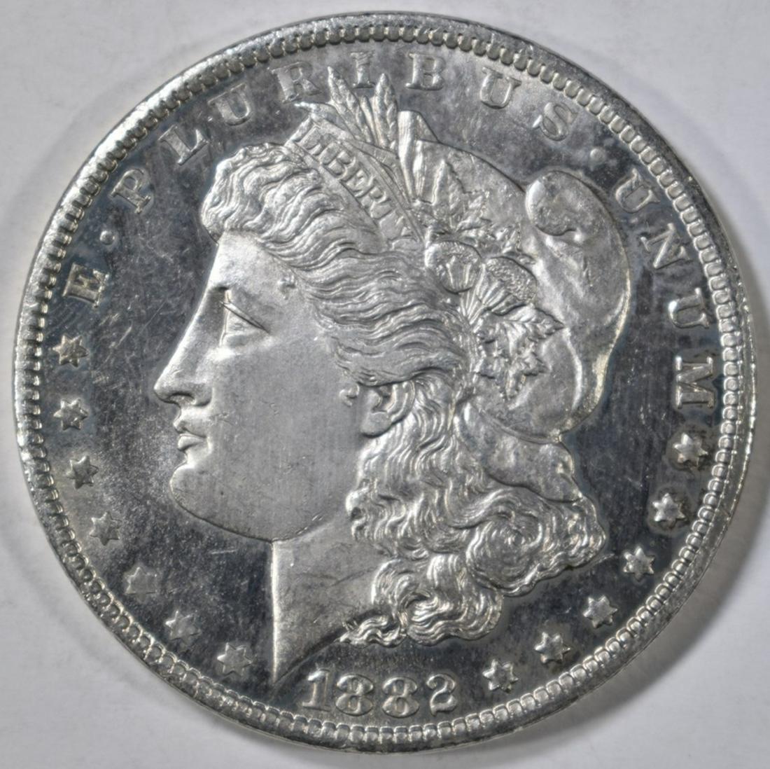1882-CC MORGAN DOLLAR  CH/GEM BU (1 of 2)