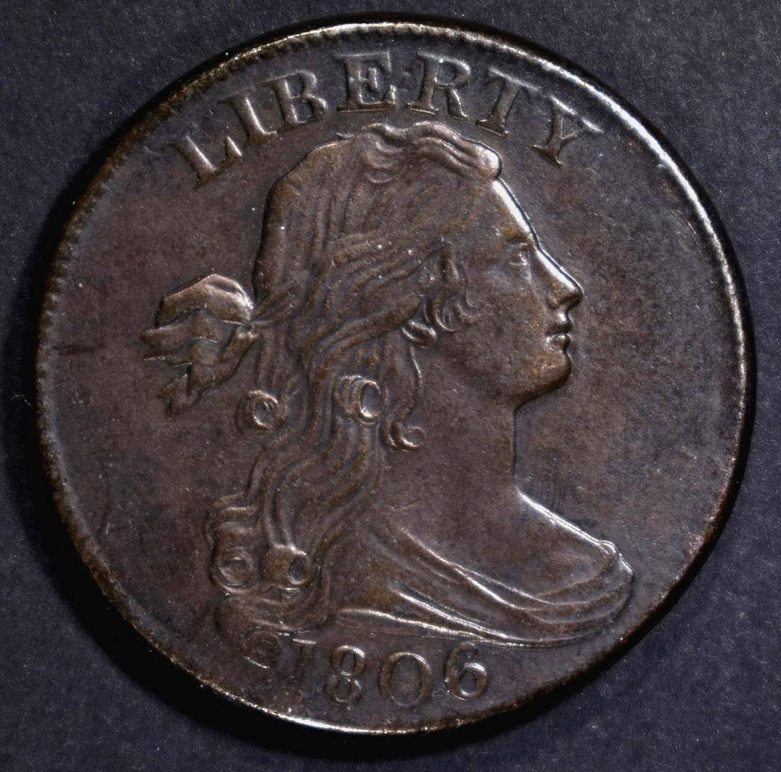 1806 LARGE CENT, CH AU (1 of 2)