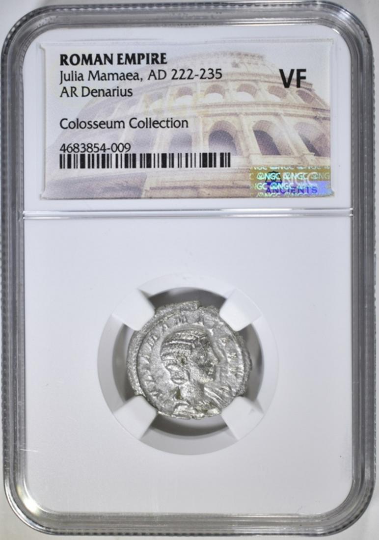AD 222-235  JULIA MAMAEA  NGC VF (1 of 4)