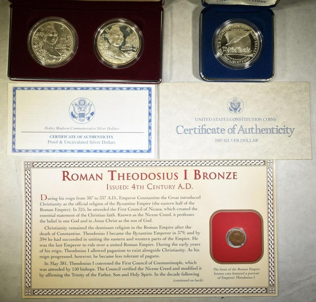 COMMEMS & ANCIENT COIN: (1 of 1)