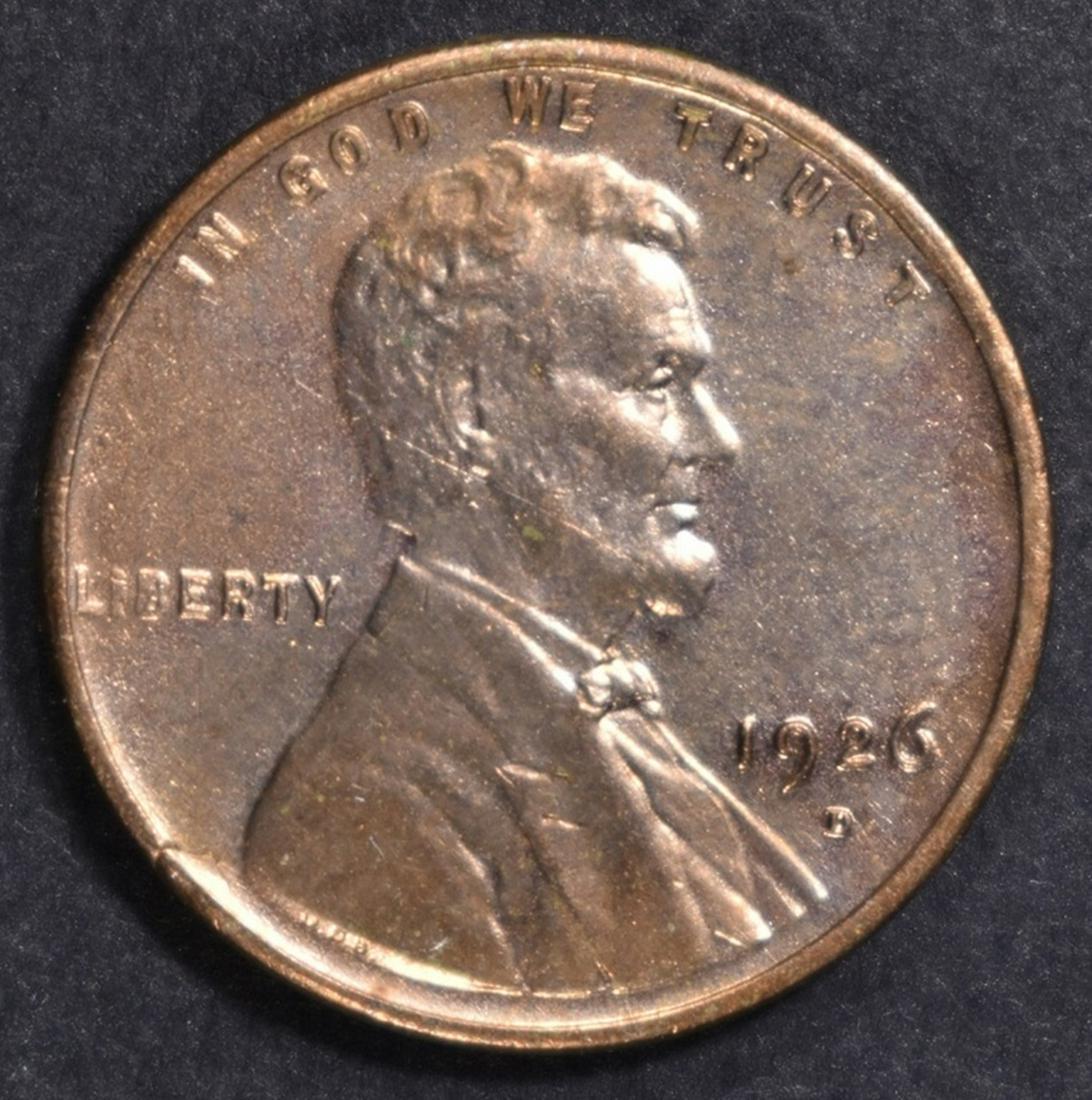 1926-D RD LINCOLN CENT  BU (1 of 2)
