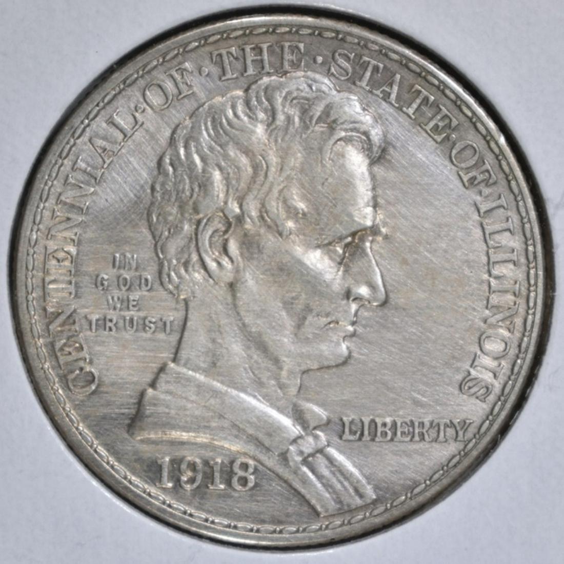 1918 LINCOLN COMMEM HALF DOLLAR (1 of 2)