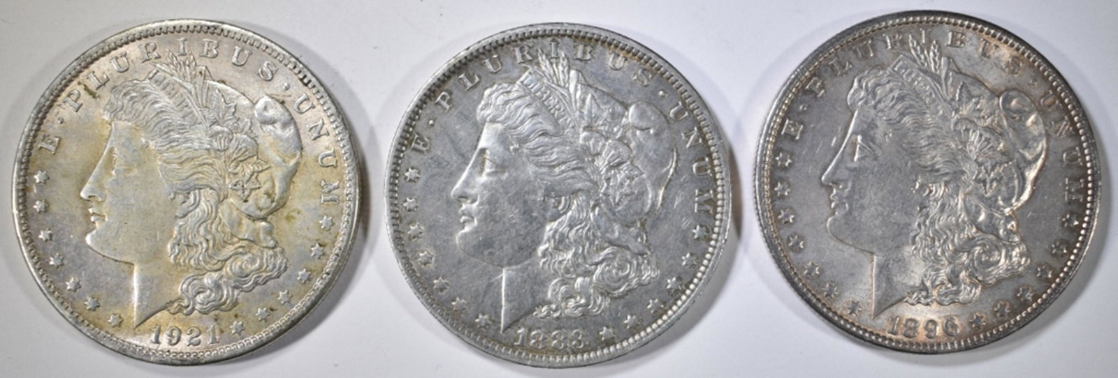 3-NICE CIRC MORGAN DOLLARS: (1 of 2)