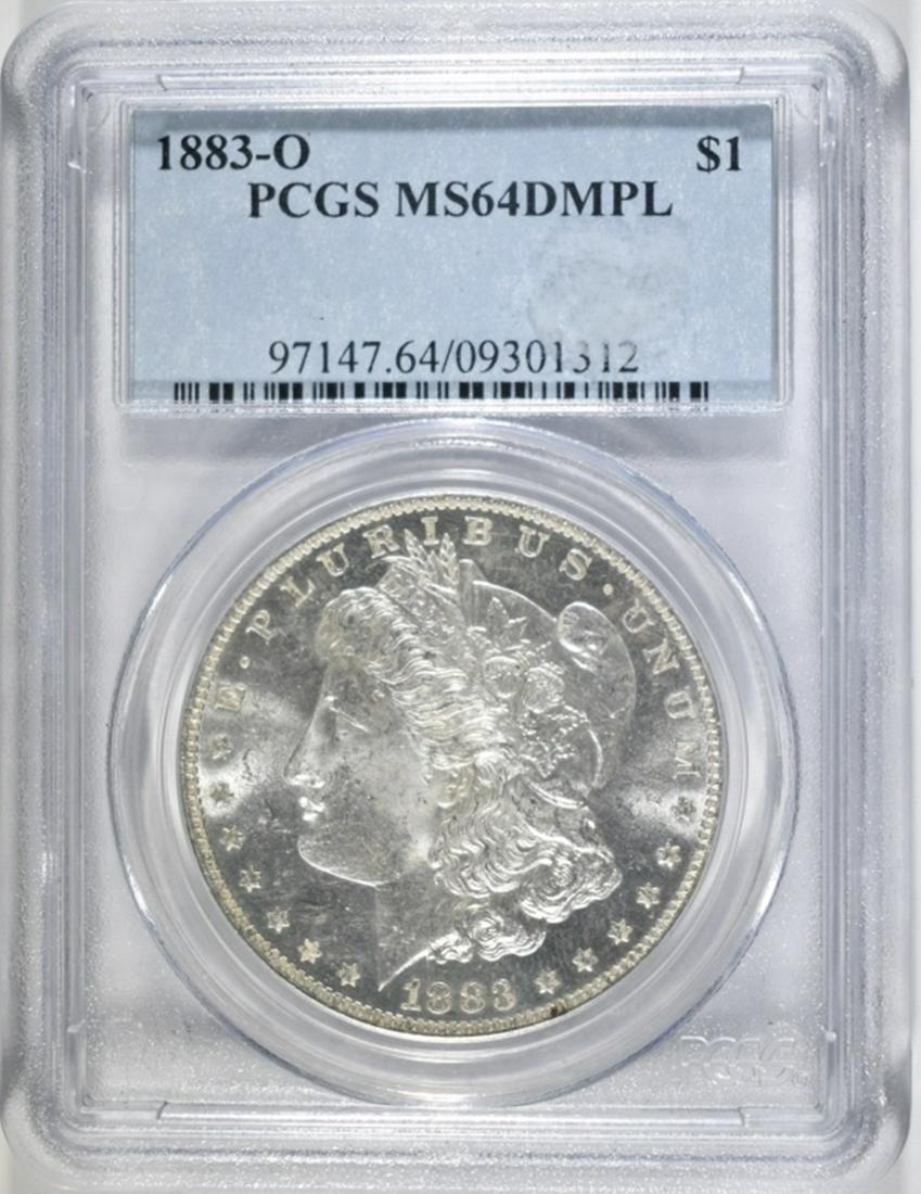 1883-O MORGAN DOLLAR  PCGS MS-64 DMPL (1 of 4)