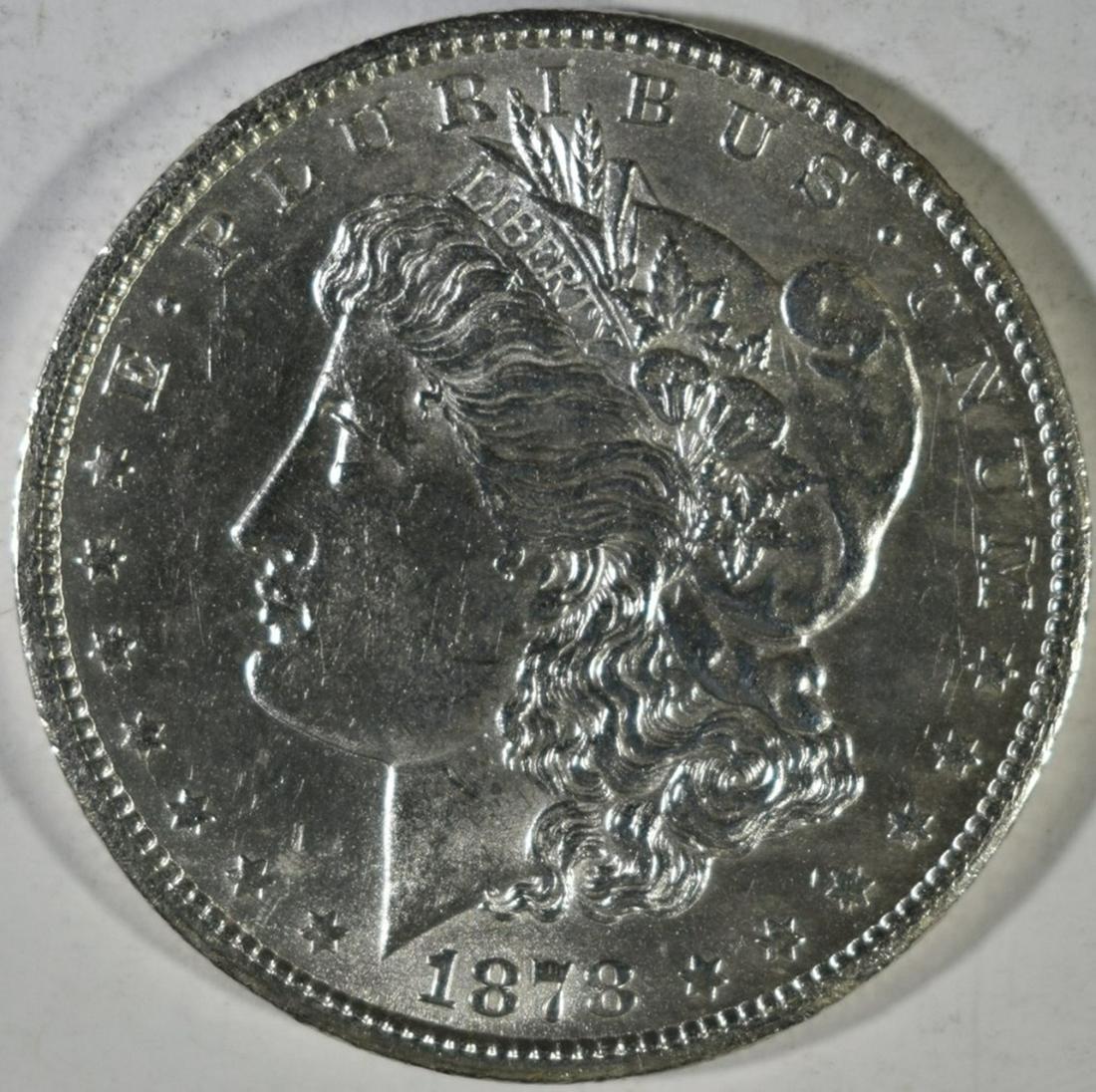 1878-CC MORGAN DOLLAR  BU (1 of 2)