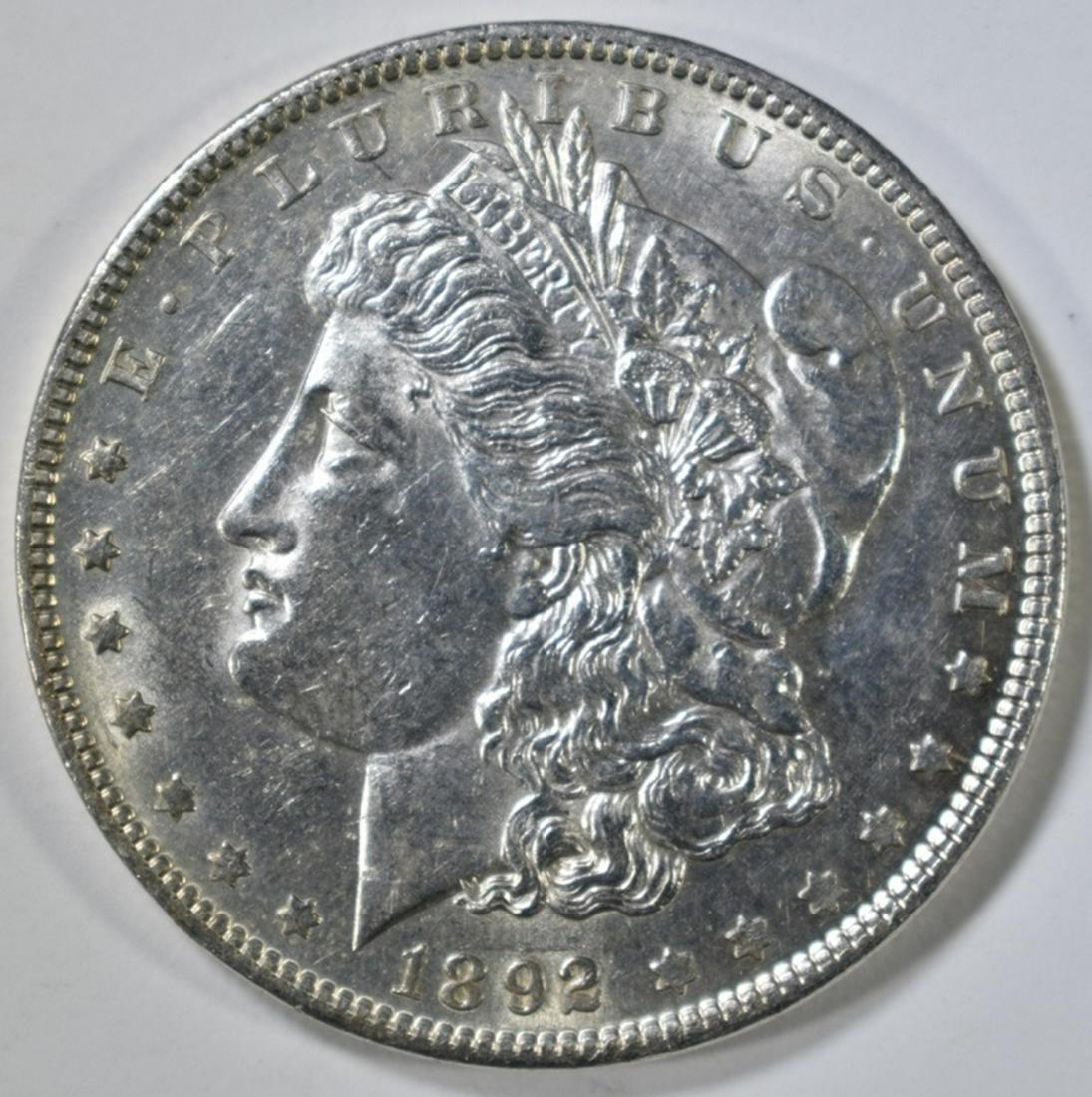 1892 MORGAN DOLLAR, BU (1 of 2)