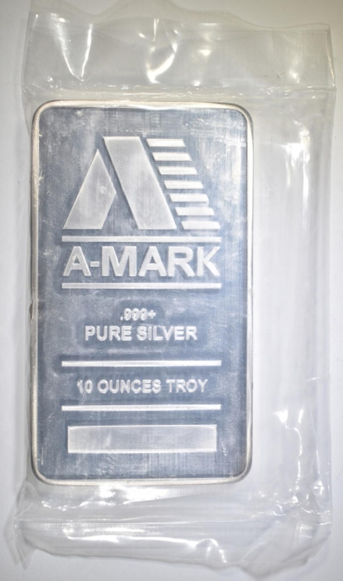 TEN OUNCE .999 SILVER BAR (1 of 2)