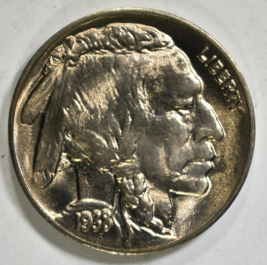 1938-D BUFFALO NICKEL   GEM BU (1 of 2)