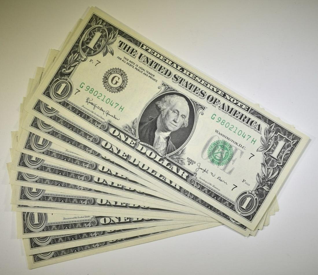 11 1963B $1 BARR NOTES  CU (1 of 2)