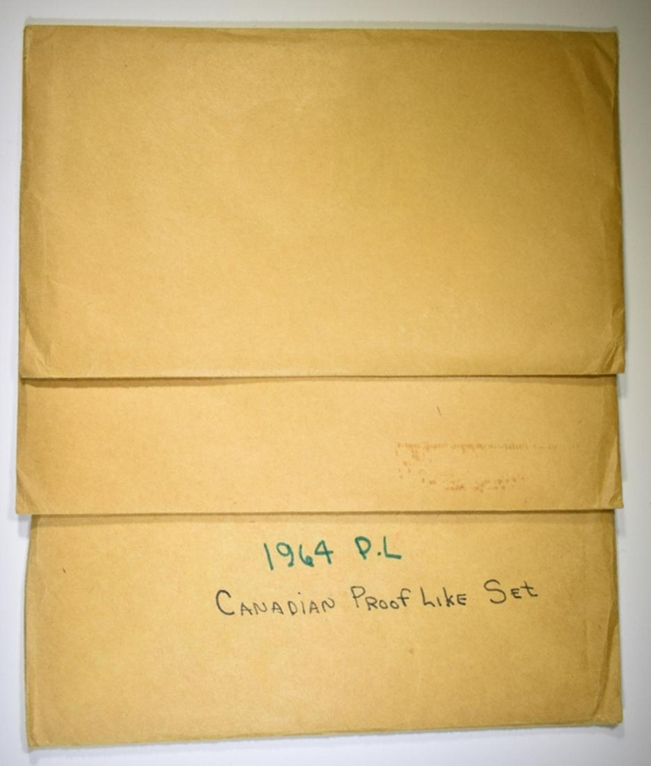 3-1964 CANADIAN PROOF LIKE MINT SETS (1 of 3)