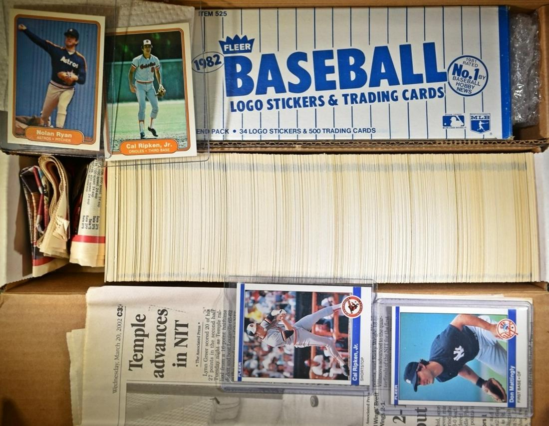 1982 & 1984 FLEER BASEBALL CARD SETS- (1 of 1)