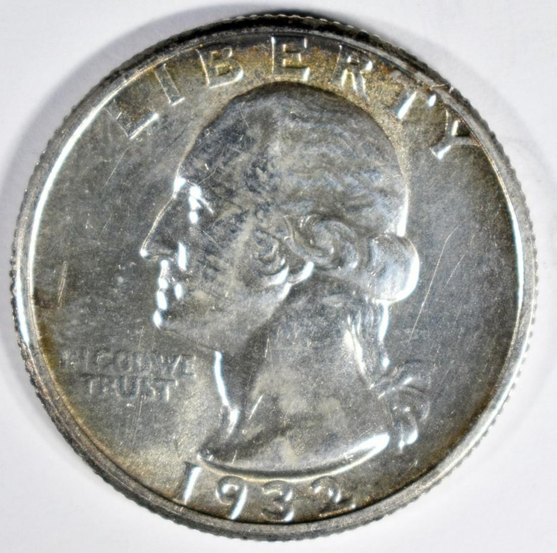 1932 WASHINGTON QUARTER CH/GEM BU (1 of 2)