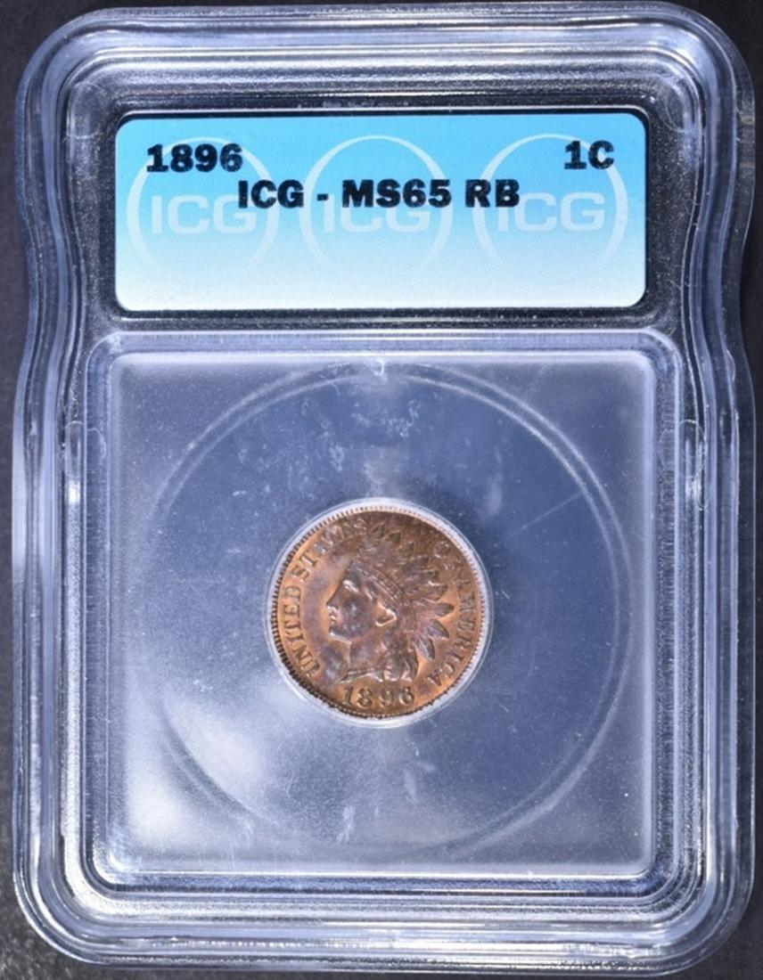 1896 INDIAN CENT ICG MS-65 RB (1 of 4)