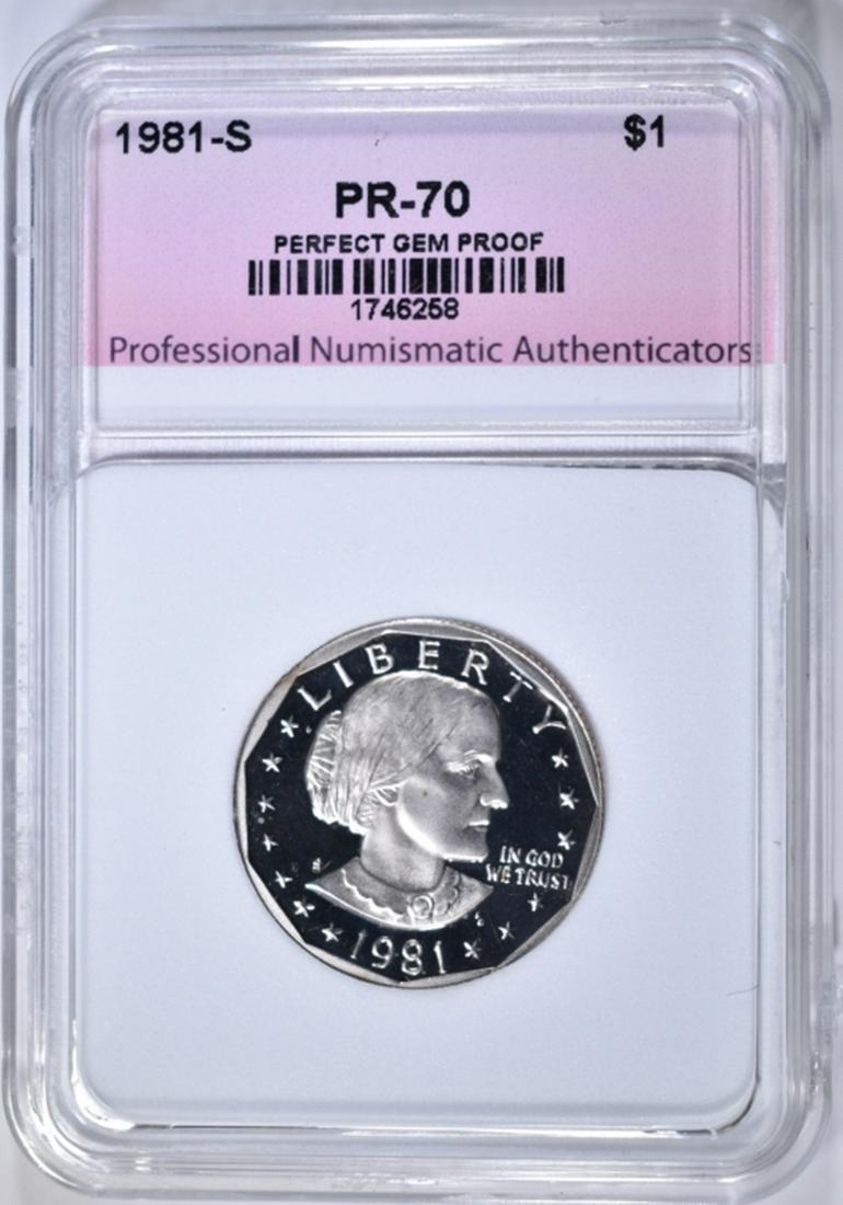1981-S TYPE-2 SBA DOLLAR PNA PERFECT GEM PR (1 of 4)