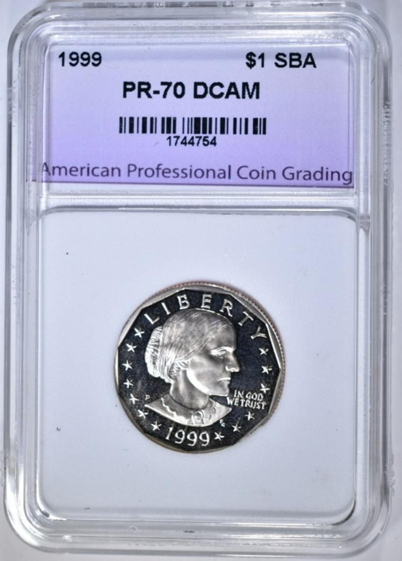 1999 SBA DOLLAR APCG PERFECT GEM PR DCAM (1 of 4)