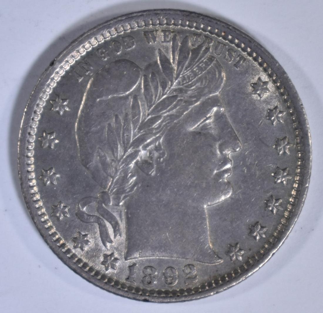 1892 BARBER QUARTER  BU (1 of 2)