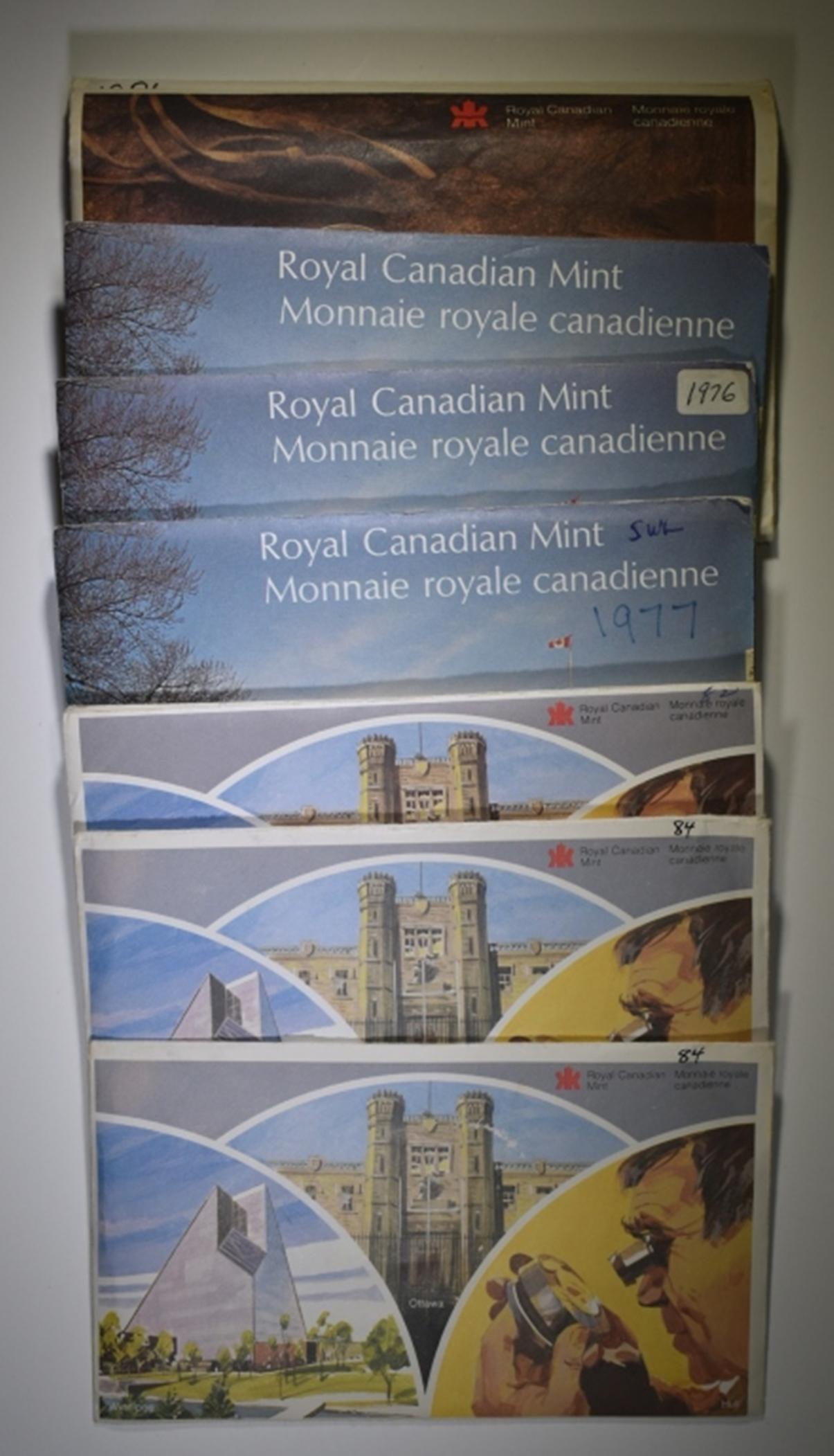 LOT OF 11 ROYAL CANADIAN MINT SETS" (1 of 3)