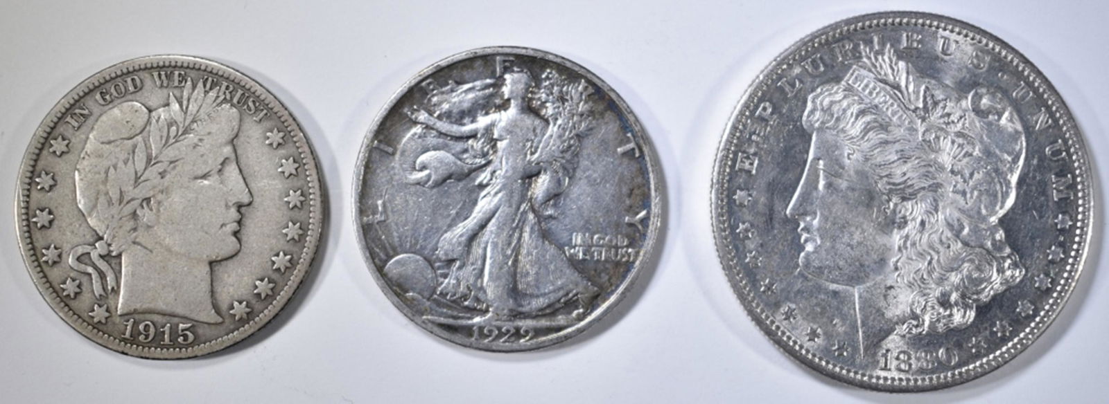 LOT OF 3 TYPE COINS: (1 of 2)