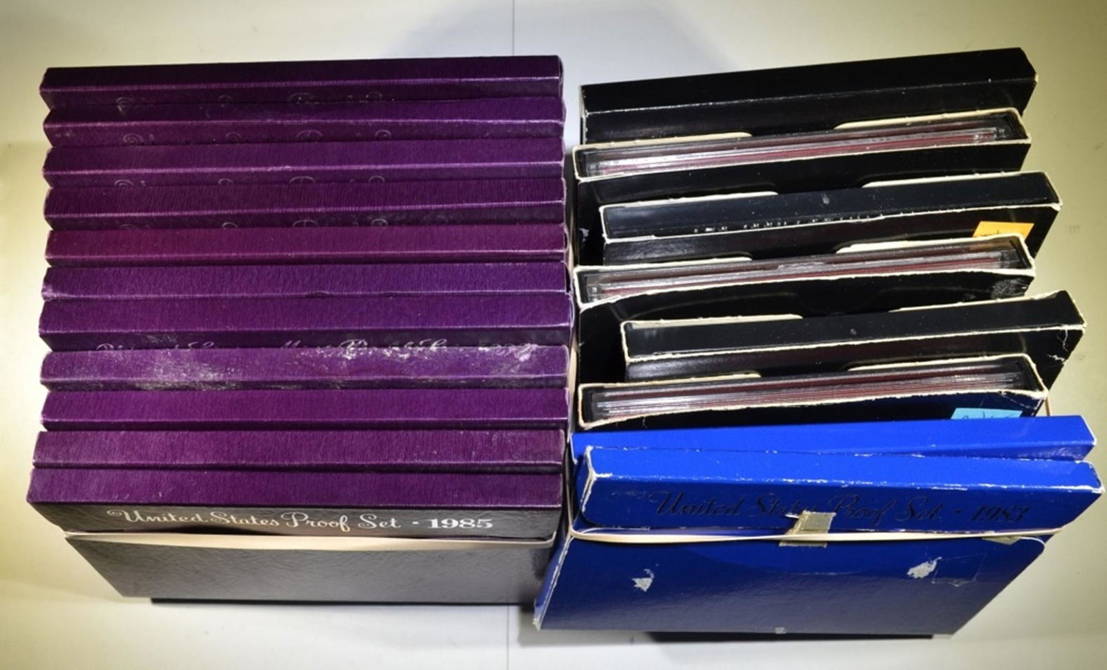 U.S. PROOF SETS FROM THE 1980'S (1 of 1)