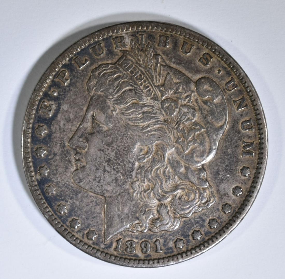 1891-CC MORGAN DOLLAR XF+ (1 of 2)