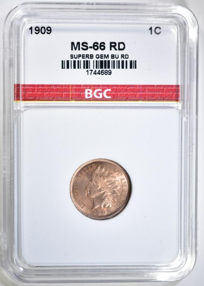 1909 INDIAN CENT BGC SUPERB GEM BU RED (1 of 4)