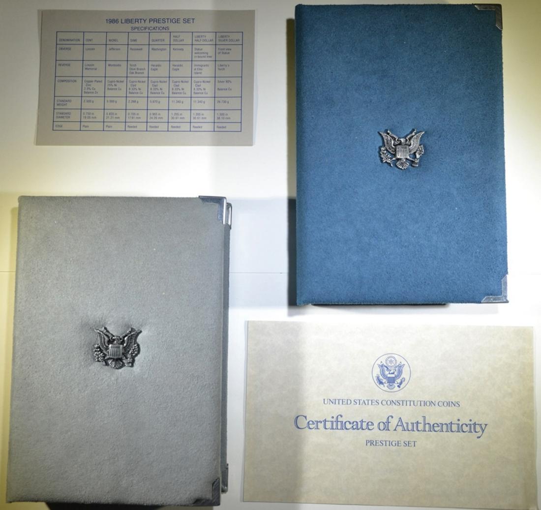 1986 & 87 U.S. PRESTIGE PROOF SETS (1 of 5)