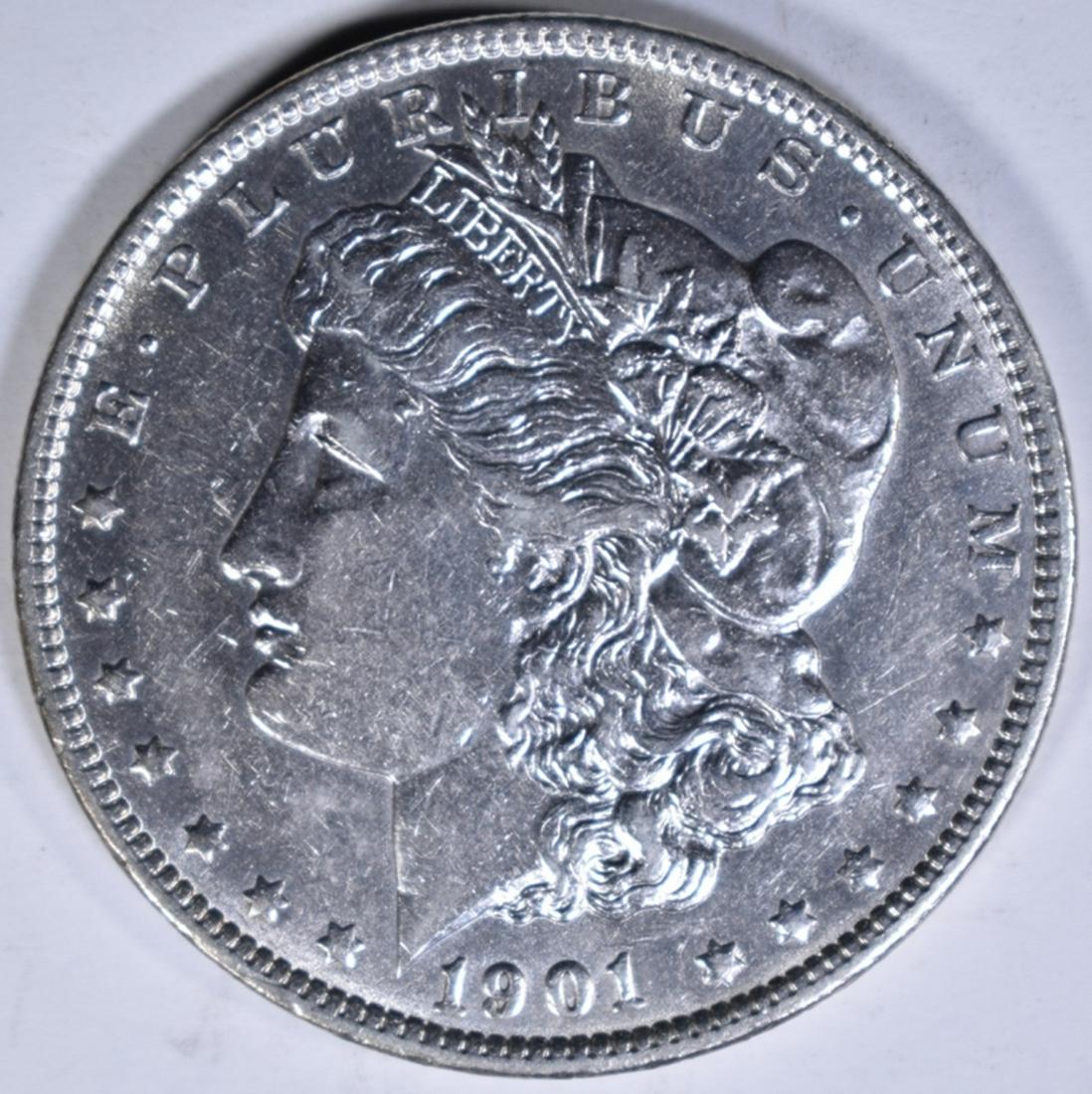 1901 MORGAN DOLLAR  AU/BU  NICE (1 of 4)