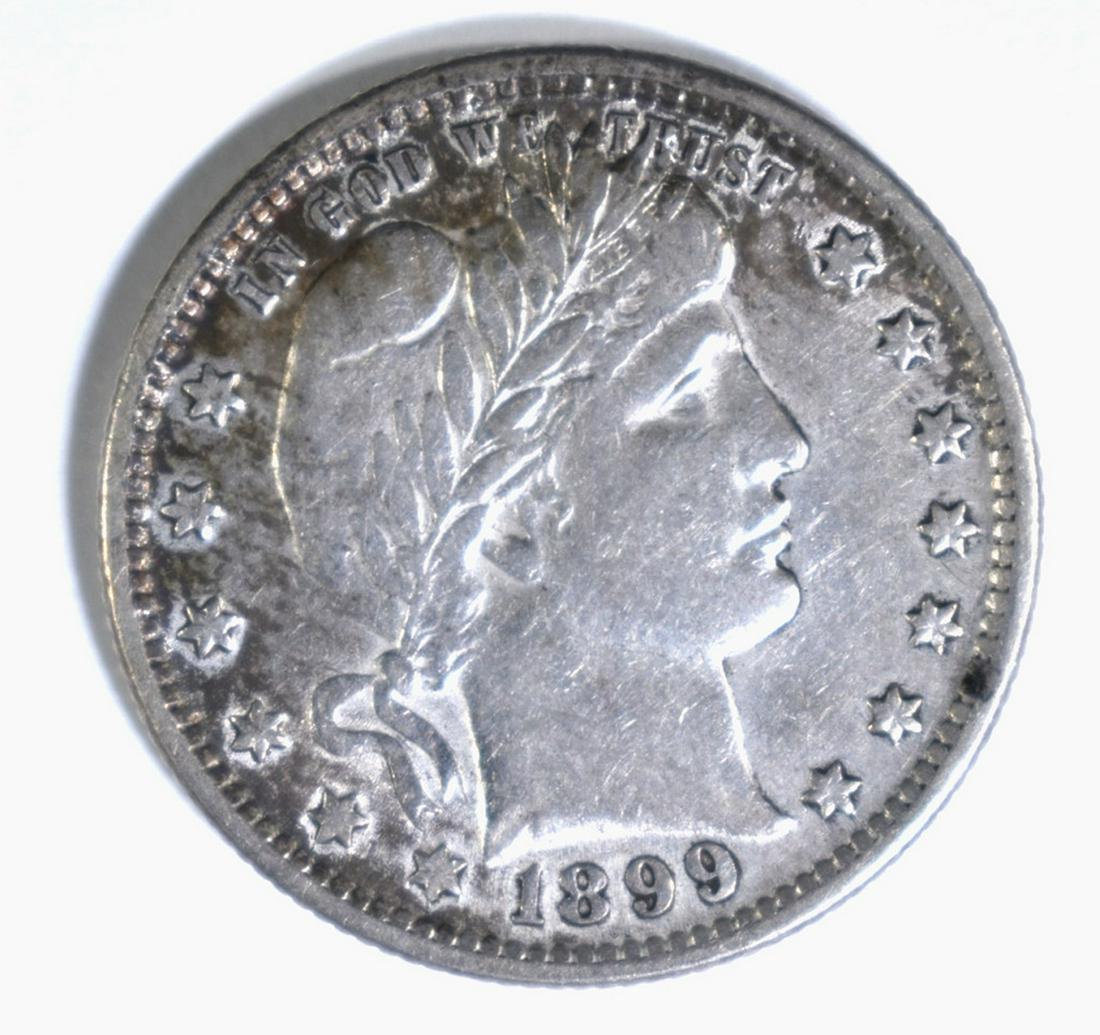 1899 BARBER QUARTER XF (1 of 2)