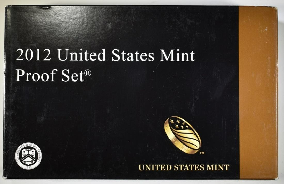 2012 U.S. PROOF SET: WEEKLY COIN & CURRENCY AUCTIONS ESTIMATE $110 - $130.