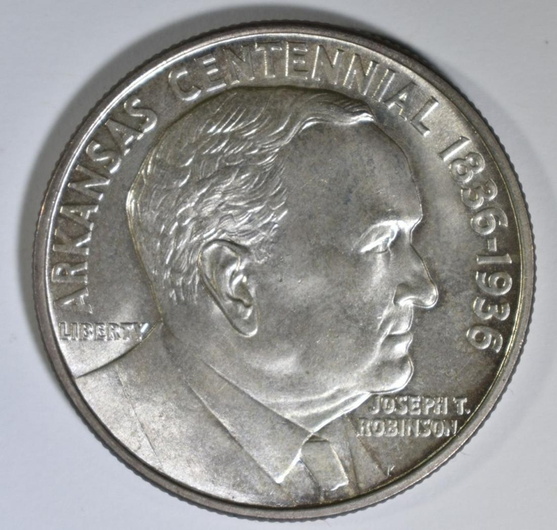 1936 ROBINSON COMMEM HALF DOLLAR  GEM BU (1 of 2)