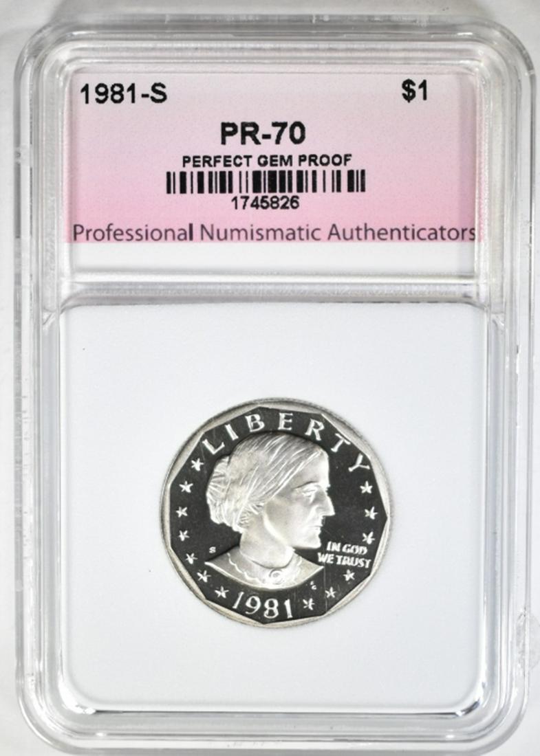 1981-S TYPE-2 SBA DOLLAR PNA PERFECT GEM PR (1 of 4)