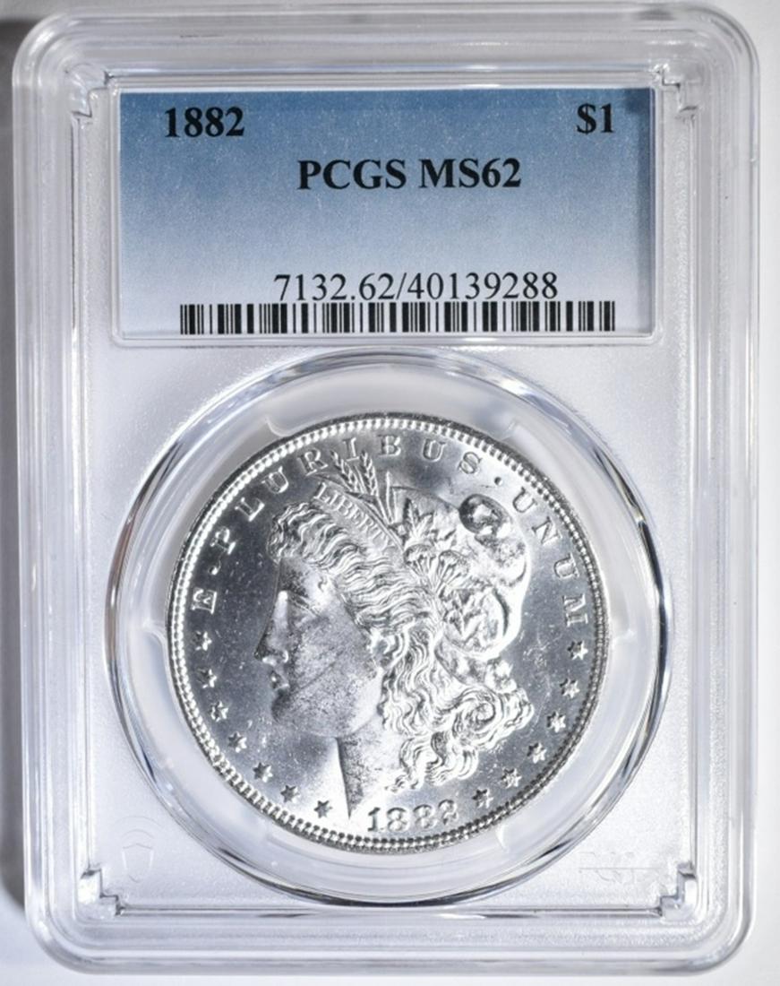 1882 MORGAN DOLLAR  PCGS MS-62 (1 of 4)