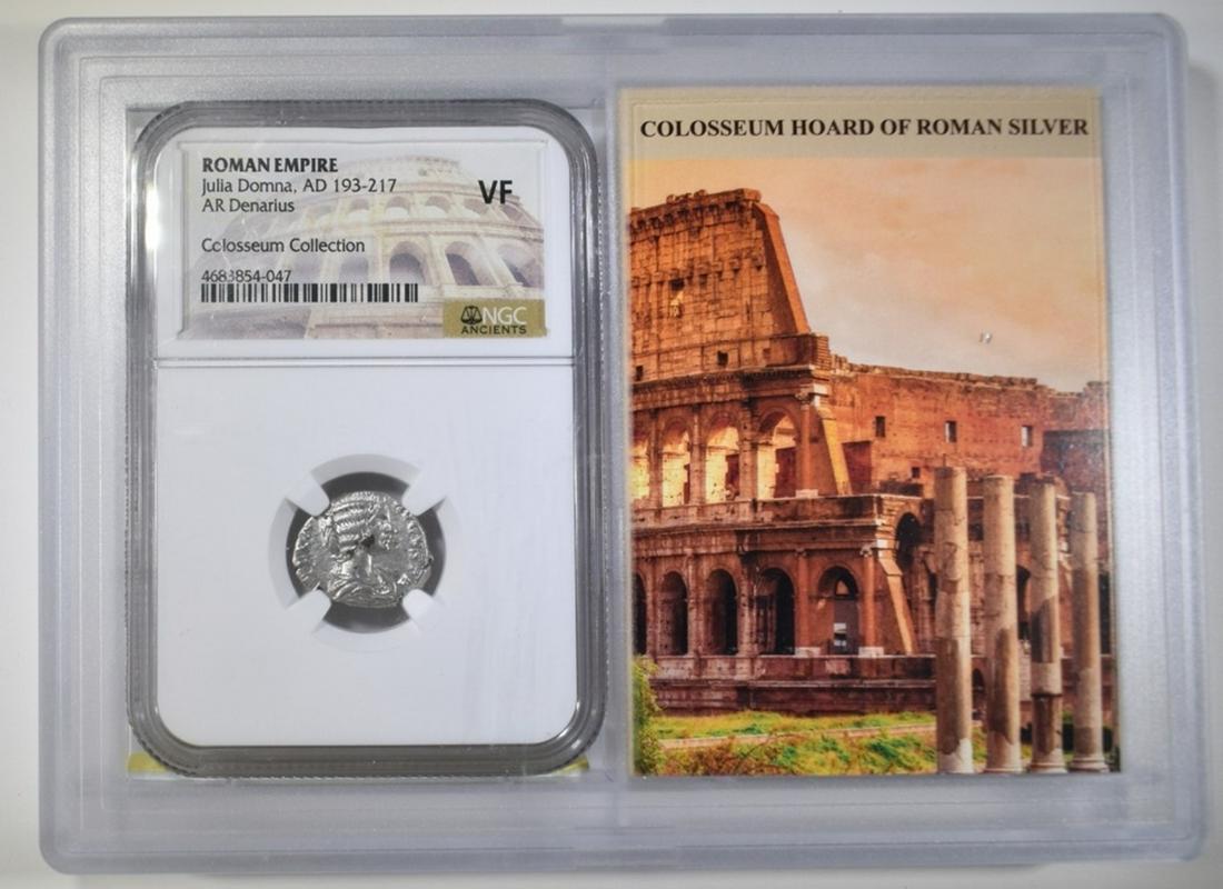 AD 193-217 JULIA DOMNA  NGC VF (1 of 4)
