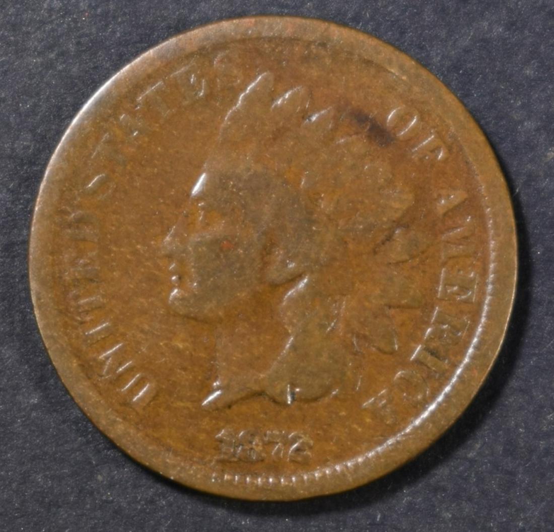 1872 INDIAN CENT GOOD (1 of 2)