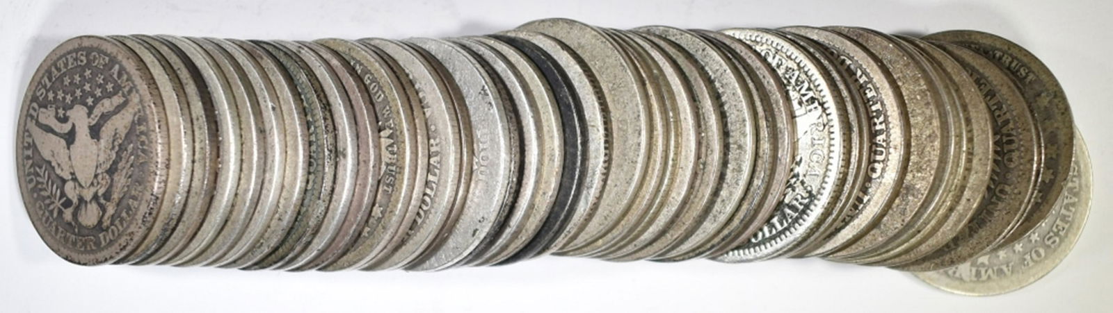 ROLL MIXED DATE BARBER QUARTERS (1 of 2)