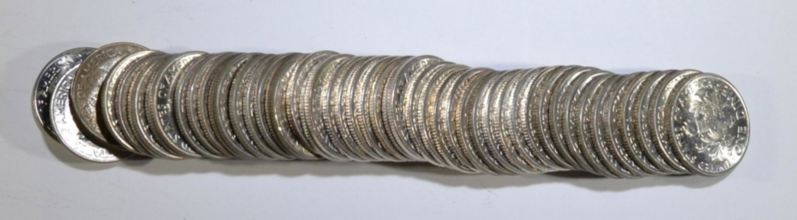 BU ROLL OF 1952-D ROOSEVELT DIMES: BID WITH SILVER CITY AUCTIONS ESTIMATE $200 - $250.