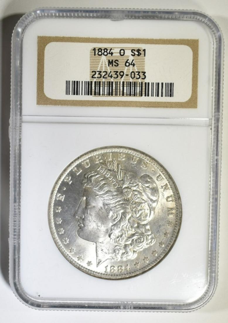 1884-O MORGAN DOLLAR NGC MS-64 (1 of 4)