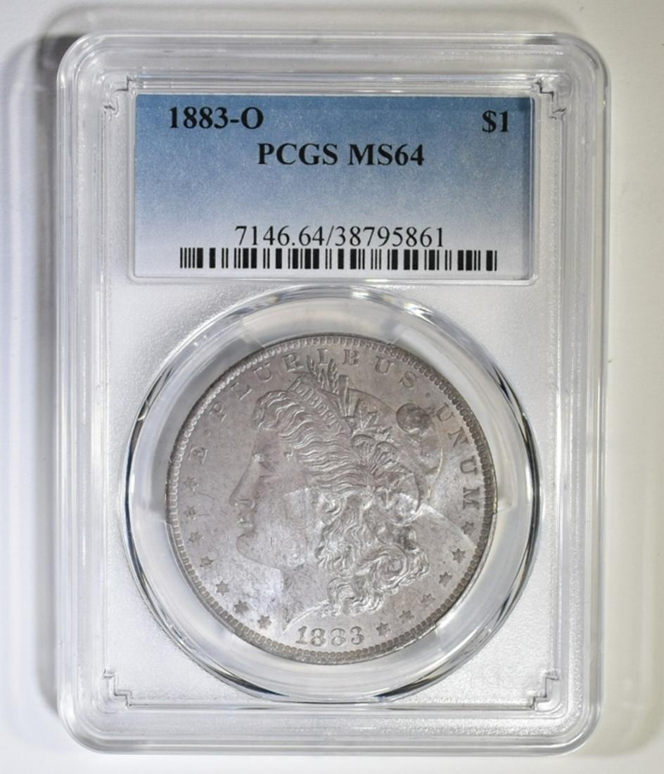 1883-O MORGAN DOLLAR PCGS MS-64 (1 of 4)