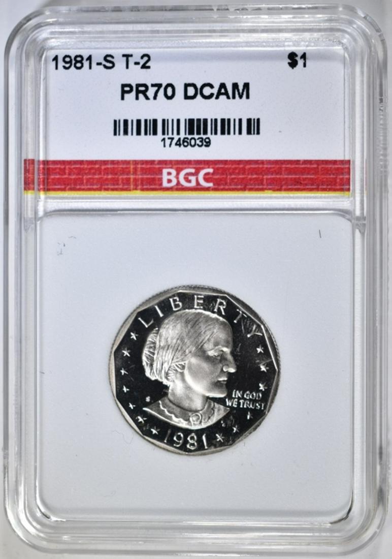 1981-S TYPE-2 SBA DOLLAR BGC PERFECT PR DCAM (1 of 4)