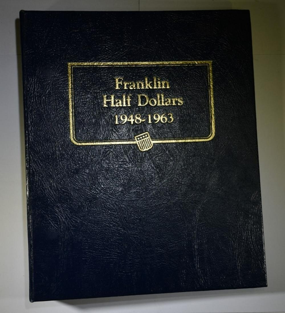 1948-63-D FRANKLIN HALF DOLLAR SET, CIRC (1 of 4)