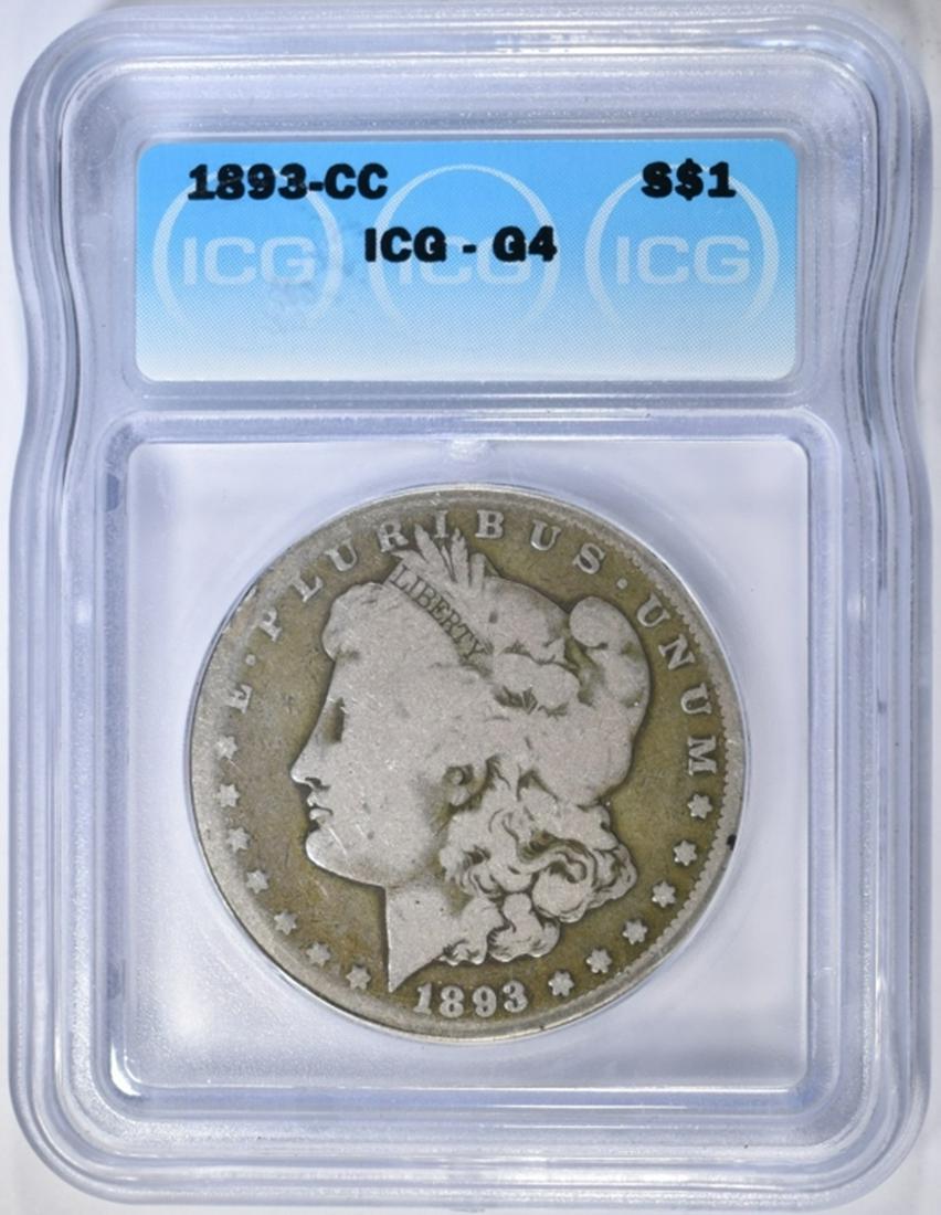 1893-CC MORGAN DOLLAR ICG G-4 (1 of 4)