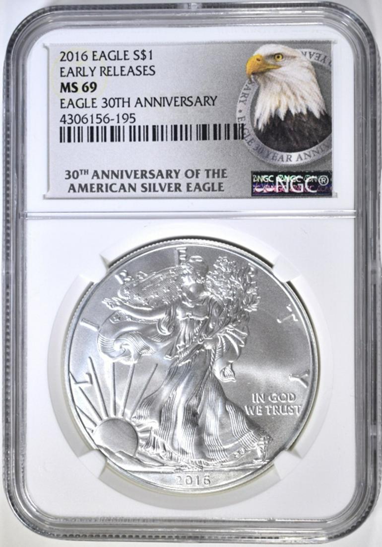2016 30th ANNIV ASE NGC MS-69 EARLY RELEASES (1 of 4)